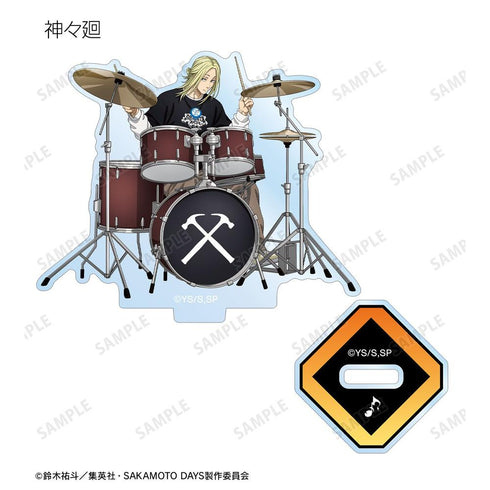 『SAKAMOTO DAYS』描き下ろし ロックバンドver. トレーディングアクリルスタンド(単位/BOX)【202606再販】