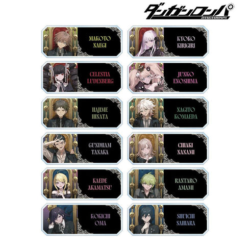 『ダンガンロンパシリーズ』およさんイラスト 玉座ver. トレーディングアクリルネームプレート(単位/BOX)【202608再販】