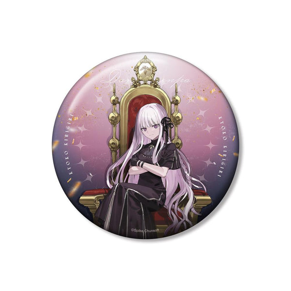 『ダンガンロンパシリーズ』およさんイラスト 霧切響子 玉座ver. 100mm缶バッジ