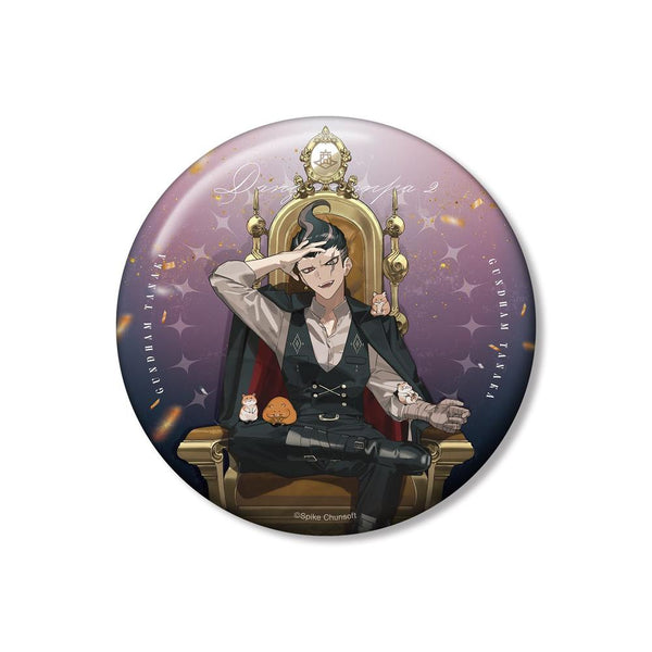『ダンガンロンパシリーズ』およさんイラスト 田中眼蛇夢 玉座ver. 100mm缶バッジ