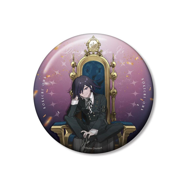 『ダンガンロンパシリーズ』およさんイラスト 王馬小吉 玉座ver. 100mm缶バッジ