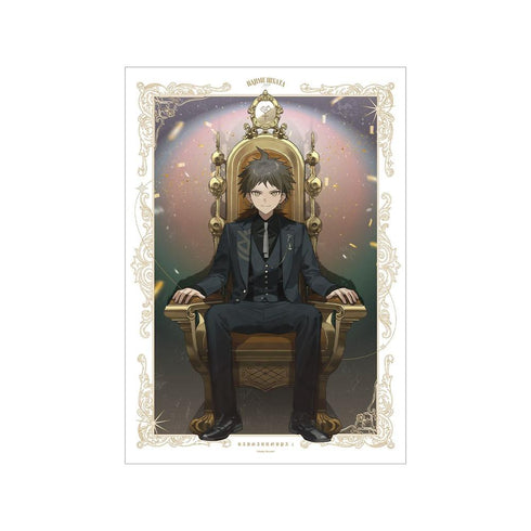 『ダンガンロンパシリーズ』およさんイラスト 日向創 玉座ver. A3マット加工ポスター【202608再販】