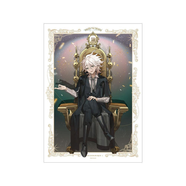『ダンガンロンパシリーズ』およさんイラスト 狛枝凪斗 玉座ver. A3マット加工ポスター