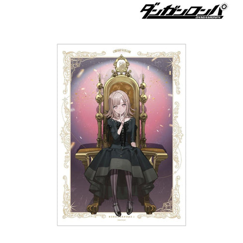 『ダンガンロンパシリーズ』およさんイラスト 七海千秋 玉座ver. A3マット加工ポスター