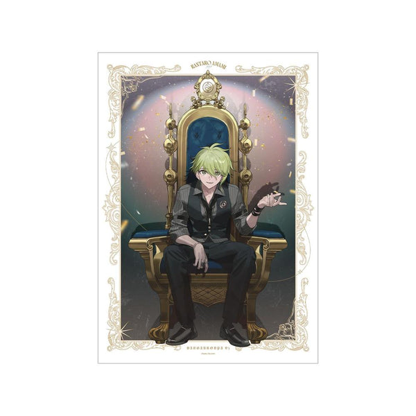 『ダンガンロンパシリーズ』およさんイラスト 天海蘭太郎 玉座ver. A3マット加工ポスター