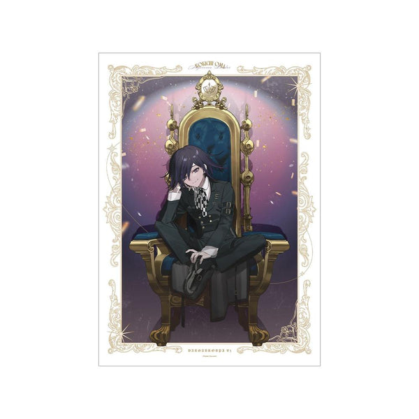 『ダンガンロンパシリーズ』およさんイラスト 王馬小吉 玉座ver. A3マット加工ポスター