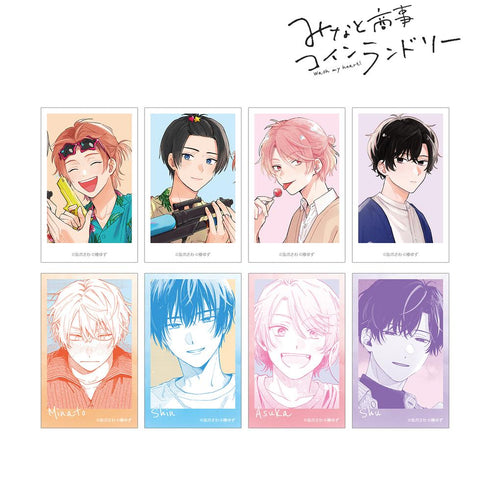 『みなと商事コインランドリー』トレーディングインスタントカメラ風イラストカード vol.2(単位/BOX)