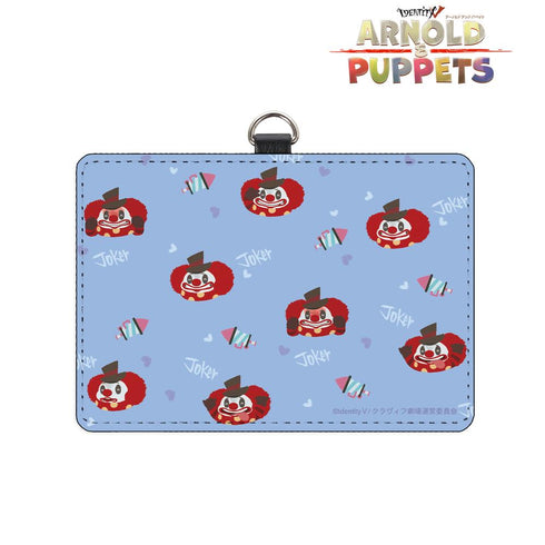 『ARNOLD&PUPPETS』パペットジョーカー ネックストラップ付き2ポケットパスケース