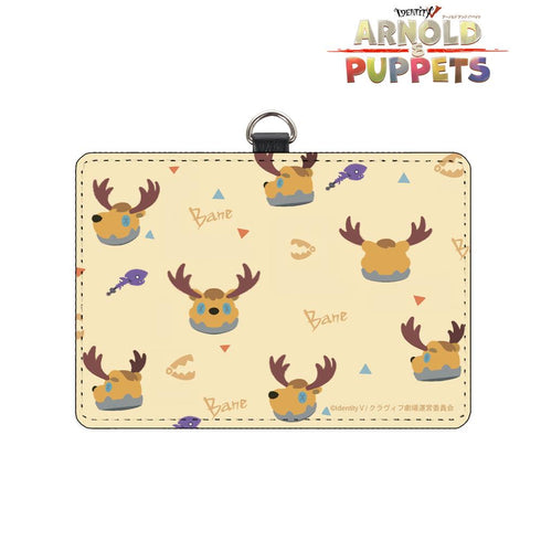 『ARNOLD&PUPPETS』パペットベイン ネックストラップ付き2ポケットパスケース
