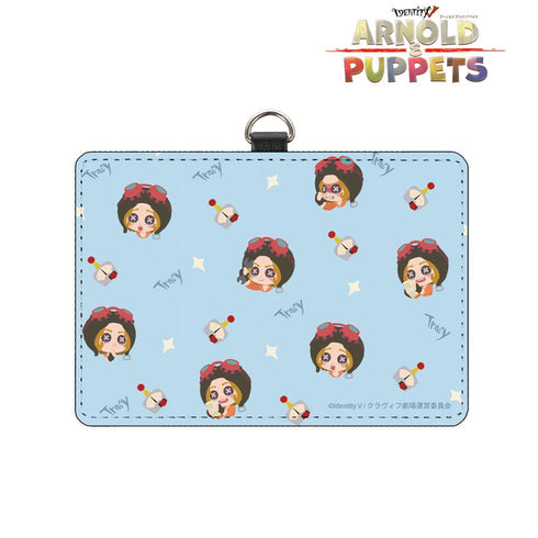 『ARNOLD&PUPPETS』パペットトレイシー ネックストラップ付き2ポケットパスケース