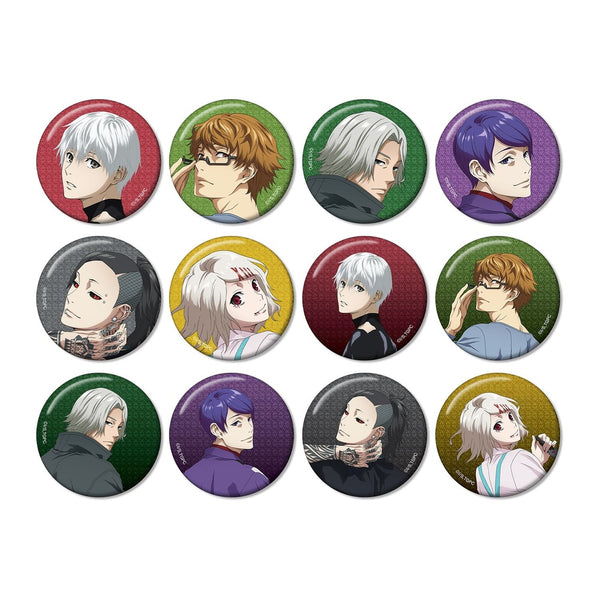 『東京喰種トーキョーグール』描き下ろし 戦う背中ver. トレーディンググリッター缶バッジ(単位/BOX)【202610再販】