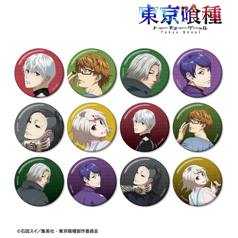 《東京喰種》全新繪製「戰鬥背影版」閃粉收藏徽章(單位/盒)【202610 再版】