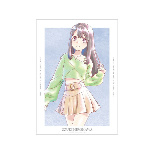 『青春ブタ野郎はサンタクロースの夢を見ない』広川卯月 Ani-Art aqua label A3マット加工ポスター【202610再販】