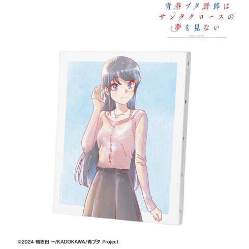 『青春ブタ野郎はサンタクロースの夢を見ない』桜島麻衣 Ani-Art aqua label F3号キャンバスボード