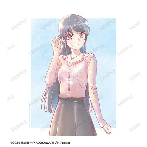 『青春ブタ野郎はサンタクロースの夢を見ない』桜島麻衣 Ani-Art aqua label F3号キャンバスボード