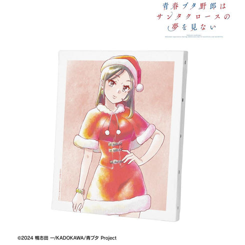『青春ブタ野郎はサンタクロースの夢を見ない』ミニスカサンタ Ani-Art aqua label F3号キャンバスボード【202604再販】