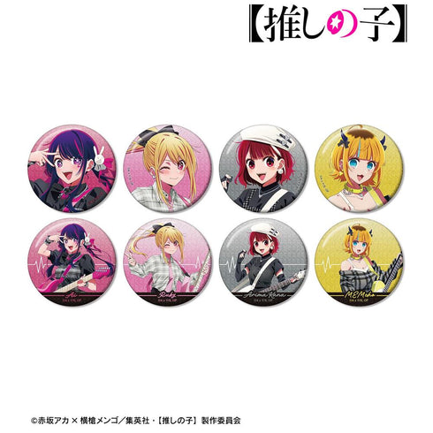 『【推しの子】』【推しの子】 描き下ろし ロックバンドver. トレーディンググリッター缶バッジ(単位/BOX)【202608再販】