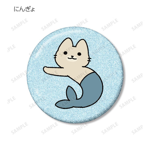 『ねこようかい』トレーディンググリッター缶バッジ(単位/BOX)