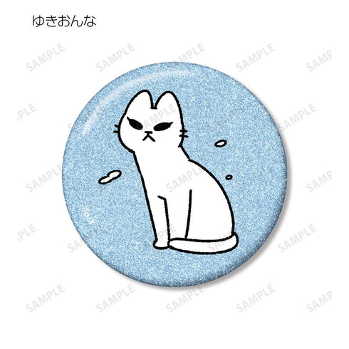 『ねこようかい』トレーディンググリッター缶バッジ(単位/BOX)