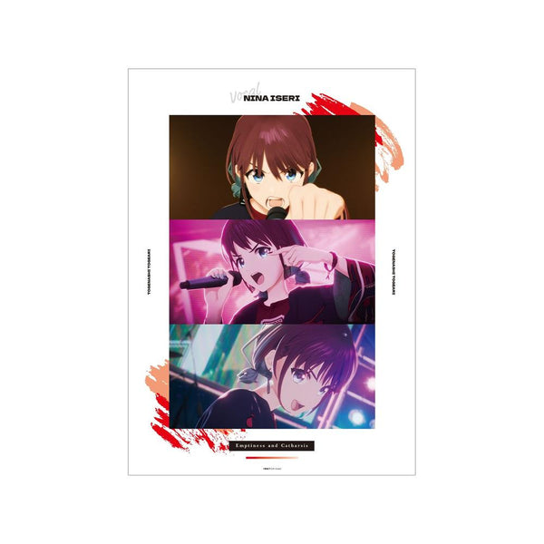 『ガールズバンドクライ』井芹 仁菜 場面写A3マット加工ポスター