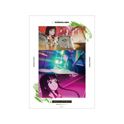 『ガールズバンドクライ』安和 すばる 場面写A3マット加工ポスター