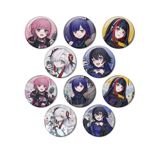 『神椿市建設中。』カジュアルロックver. トレーディンググリッター缶バッジ(単位/BOX)