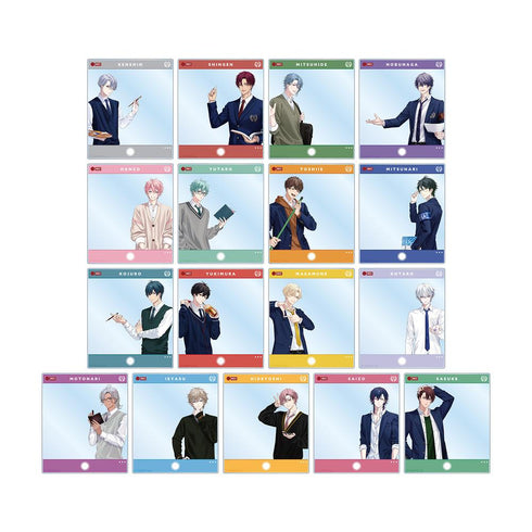 『戦国 A LIVE』学生服ver. トレーディングSNS風アクリルカード(単位/BOX)