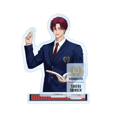 『戦国 A LIVE』武田 信玄 学生服ver. パーツ付きBIGアクリルスタンド