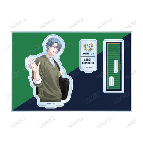 『戦国 A LIVE』明智 光秀 学生服ver. パーツ付きBIGアクリルスタンド