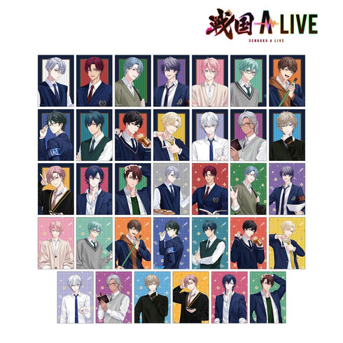 『戦国 A LIVE』学生服ver. トレーディングブロマイド2枚セット(単位/BOX)