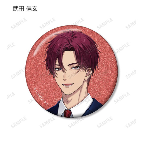 『戦国 A LIVE』学生服ver. トレーディンググリッター缶バッジ(単位/BOX)