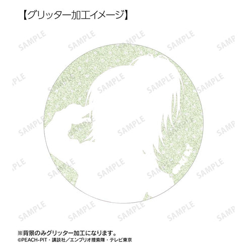 『しゅごキャラ!』日奈森 あむ&アミュレットクローバー&スゥ グリッター缶バッジ3個セット