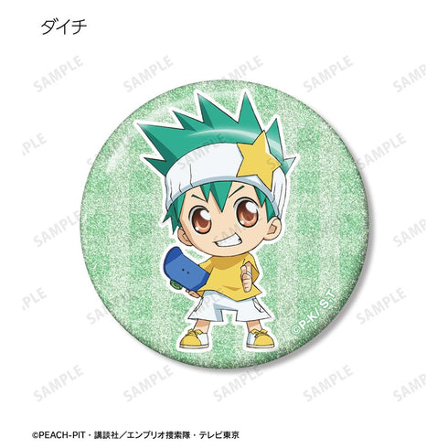 『しゅごキャラ!』相馬 空海&スカイジャック&ダイチ グリッター缶バッジ3個セット