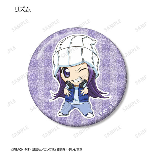 『しゅごキャラ!』藤咲 なぎひこ&ビートジャンパー&リズム グリッター缶バッジ3個セット