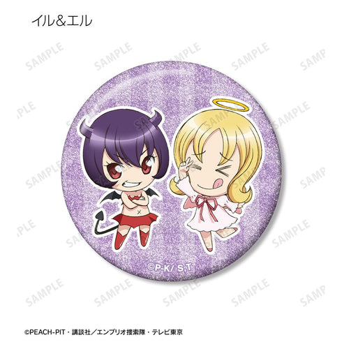 『しゅごキャラ!』ほしな 歌唄&セラフィックチャーム&イル&エル グリッター缶バッジ3個セット