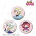 『しゅごキャラ!』ルル・ド・モルセール&ドリームドリーム&ナナ グリッター缶バッジ3個セット
