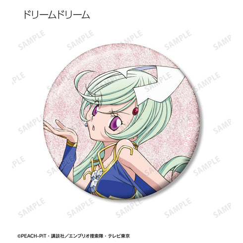 『しゅごキャラ!』ルル・ド・モルセール&ドリームドリーム&ナナ グリッター缶バッジ3個セット