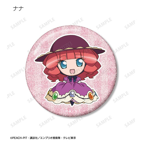 『しゅごキャラ!』ルル・ド・モルセール&ドリームドリーム&ナナ グリッター缶バッジ3個セット