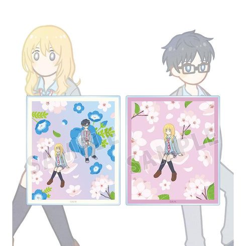 『四月は君の嘘』有馬公生&宮園かをり Botania アクリルカード2種セット【202606再販】