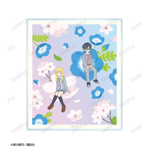 『四月は君の嘘』有馬公生&宮園かをり Botania アクリルカード2種セット