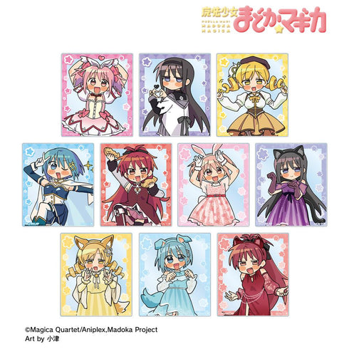 『魔法少女まどか☆マギカ』描き起こし Art by 小津 トレーディングアクリルカード(単位/BOX)