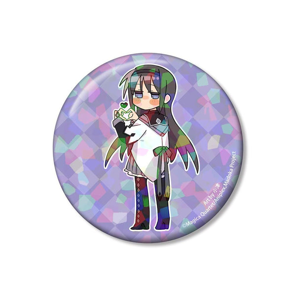 『魔法少女まどか☆マギカ』描き起こし 暁美ほむら 魔法少女衣装ver. Art by 小津 ホログラム75mm缶バッジ【202604再販】
