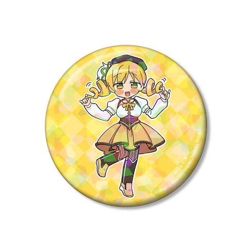 『魔法少女まどか☆マギカ』描き起こし 巴マミ 魔法少女衣装ver. Art by 小津 ホログラム75mm缶バッジ【202604再販】