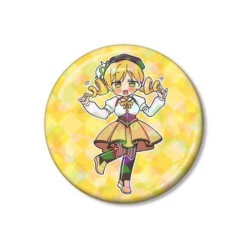 『魔法少女まどか☆マギカ』描き起こし 巴マミ 魔法少女衣装ver. Art by 小津 ホログラム75mm缶バッジ【202610再販】