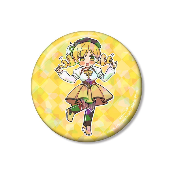 『魔法少女まどか☆マギカ』描き起こし 巴マミ 魔法少女衣装ver. Art by 小津 ホログラム75mm缶バッジ【202610再販】