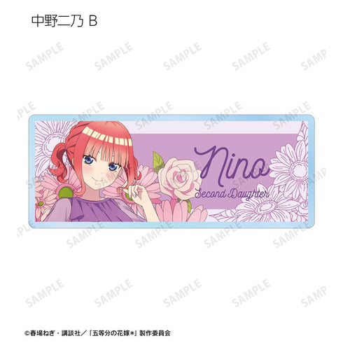 『五等分の花嫁*』描き下ろし ハーバリウムver. トレーディングアクリルネームプレート(単位/BOX)