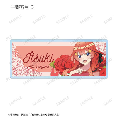 『五等分の花嫁*』描き下ろし ハーバリウムver. トレーディングアクリルネームプレート(単位/BOX)