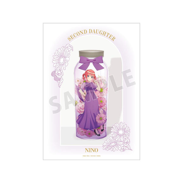 『五等分の花嫁*』描き下ろし 中野二乃 ハーバリウムver. A3マット加工ポスター