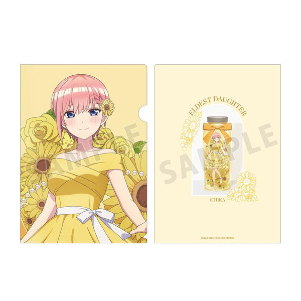 『五等分の花嫁*』描き下ろし 中野一花 ハーバリウムver. A4クリアファイル