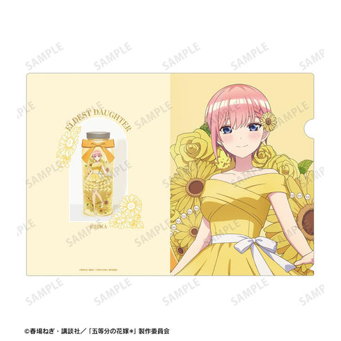 『五等分の花嫁*』描き下ろし 中野一花 ハーバリウムver. A4クリアファイル